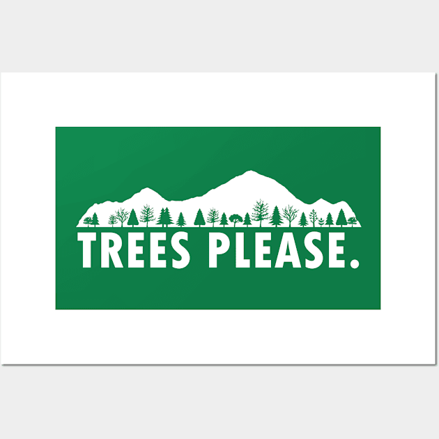 Trees Please Wall Art by esskay1000